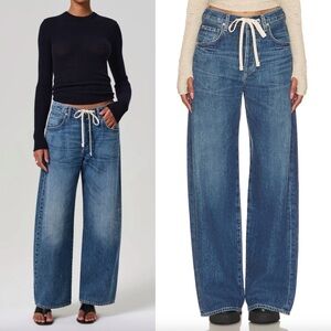 Citizens of Humanity Straight Leg Jeans in Blue